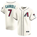 PHIN A.Diamondbacks #7 Corbin Carroll Player Cream Limited American Personalized Stitched Jerseys
