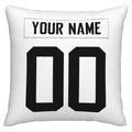 Custom J.Jaguars Pillow Decorative Throw Pillow Case - Print Personalized Football Team Fans Name & Number Birthday Gift Football Pillows