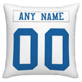 Custom D.Cowboys Pillow Decorative Throw Pillow Case - Print Personalized Football Team Fans Name & Number Birthday Gift Football Pillows