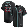 PHIN A.Diamondbacks #23 Zac Gallen Player Black Replica Game Stitched Jerseys