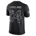 PHIN C.Bears #84 Colston Loveland Black 2026 Salute to Service Stitched Limited Jersey