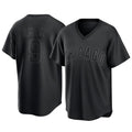 PHIN C.Cubs #9 Miguel Amaya Player Black T-shirt Home Game Stitched Jerseys