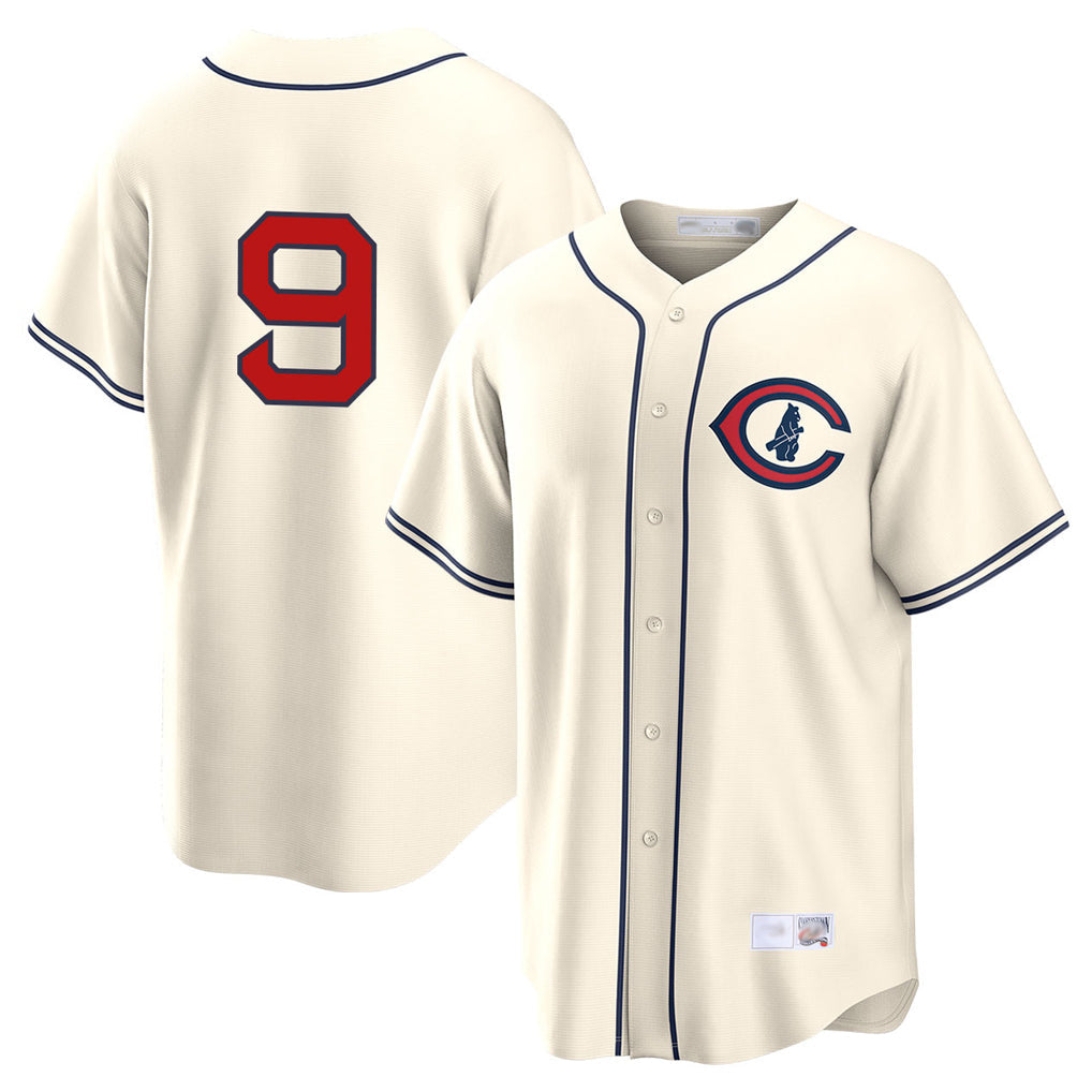 PHIN C.Cubs #9 Miguel Amaya Player Cream Field of Dreams Home Game Stitched Jerseys