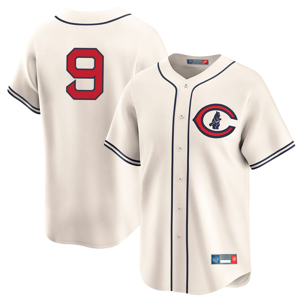 PHIN C.Cubs #9 Miguel Amaya Player Cream Field of Dreams Limited Home Game Stitched Jerseys
