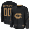 PHIN Cheap M.Canadiens Black 2024 Military Appreciation Practice Jerseys