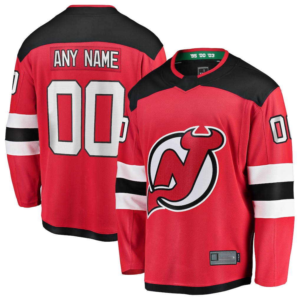 PHIN Cheap NJ.Devils Red Home Breakaway Jerseys