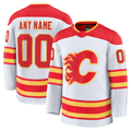 PHIN Custom C.Flames White Away Premium Jerseys