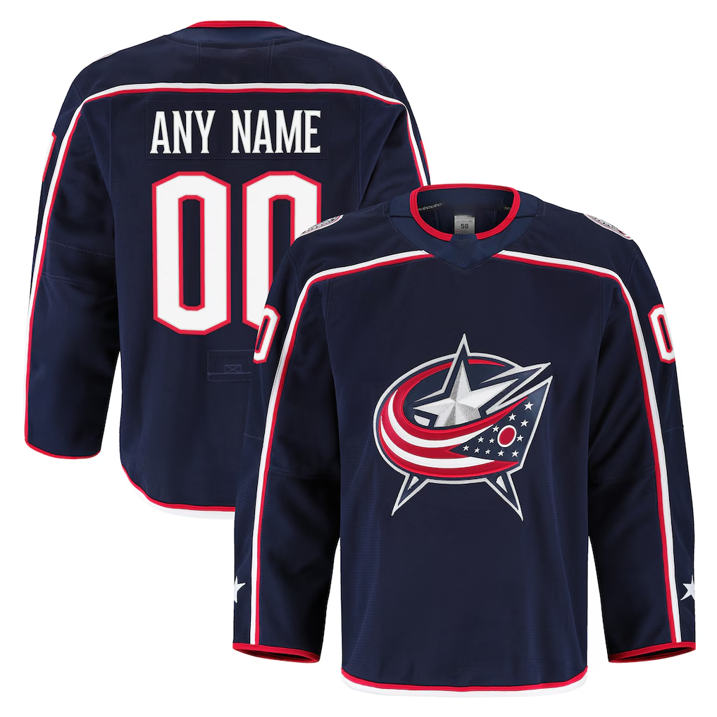 PHIN Custom CB.Jackets Navy Home Authentic Pro Jersey
