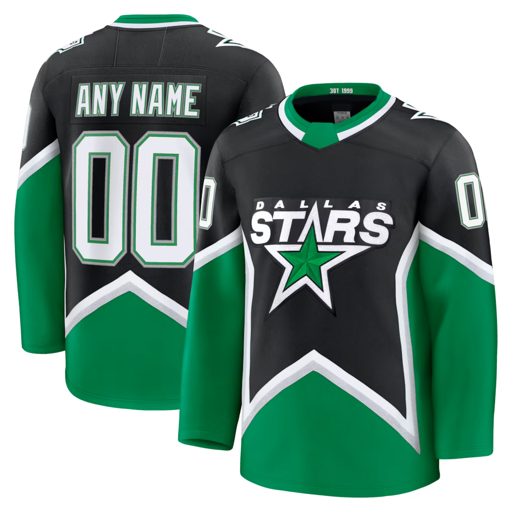 PHIN Custom D.Stars Black Alternate Premium Jerseys