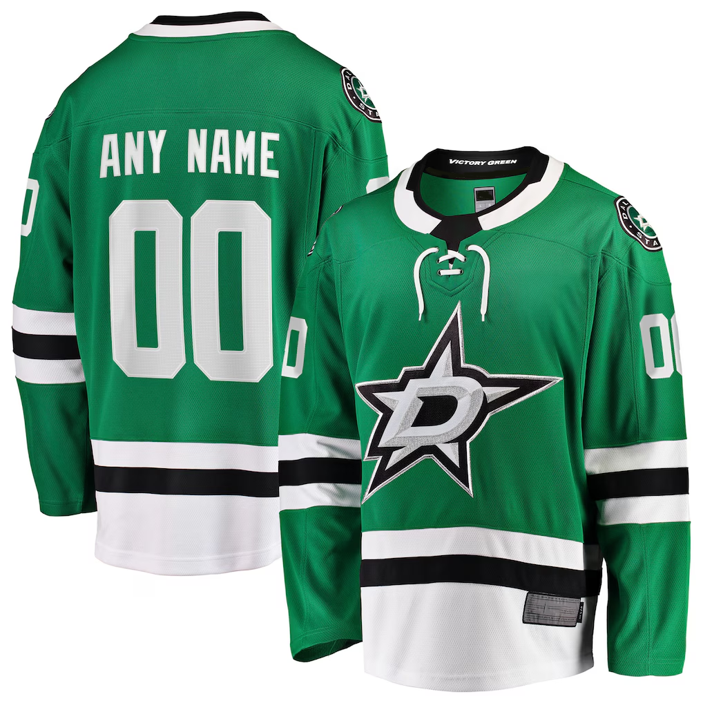 PHIN Custom D.Stars Green Home Breakaway Jerseys