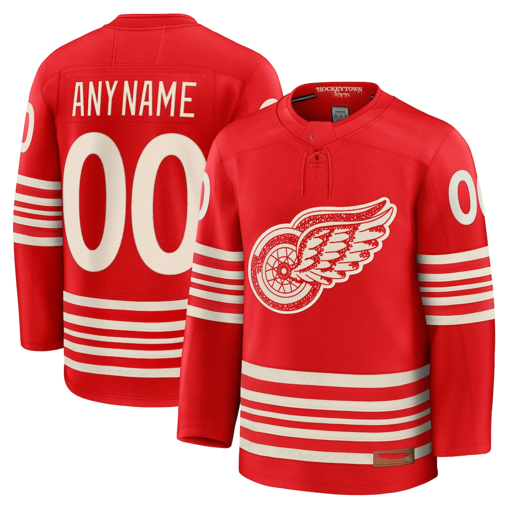 PHIN Custom DR.Wings Red Centennial Premium Jerseys