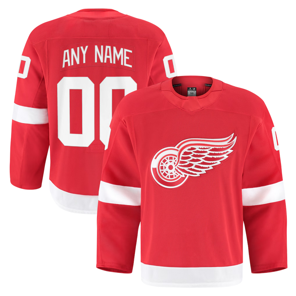 PHIN Custom DR.Wings Red Home Authentic Pro Jerseys