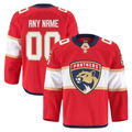 PHIN Custom F.Panthers Red Home Authentic Pro Jerseys