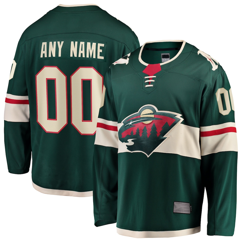 PHIN Custom M.Wild Green Home Breakaway Jerseys