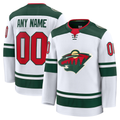 PHIN Custom M.Wild White Away Premium Jerseys