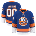 PHIN Custom NY.Islanders Royal Home Authentic Pro Jerseys