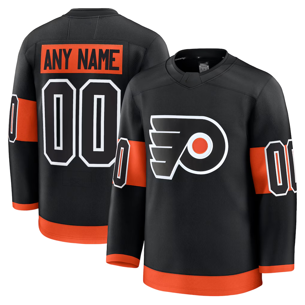 PHIN Custom P.Flyers Black Alternate Premium Jerseys