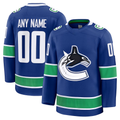 PHIN Custom V.Canucks Blue Home Premium Jerseys