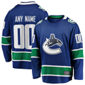 PHIN Custom V.Canucks Blue Home Team Breakaway Jerseys