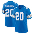 PHIN D.Lions #20 Barry Sanders Player Blue Alternate Home Game Stitched Jerseys