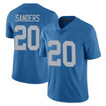PHIN D.Lions #20 Barry Sanders Player Blue Limited Throwback Vapor Untouchable Stitched Jerseys