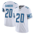 PHIN D.Lions #20 Barry Sanders Player White Limited Vapor Untouchable Home Game Stitched Jerseys