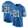 PHIN D.Lions #21 Roger McCreary Player Blue Vapor Untouchable Throwback Game Stitched Jerseys