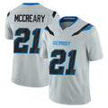 PHIN D.Lions #21 Roger McCreary Player Silver Limited 2026 Rivalries Collection Home Game Stitched Jerseys