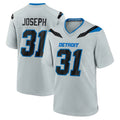 PHIN D.Lions #31 Kerby Joseph Player Silver 2026 Rivalries Collection Home Game Stitched Jerseys