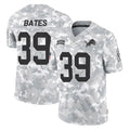PHIN D.Lions #39 Jake Bates Player Arctic Camo Salute To Service Limited Stitched Jerseys