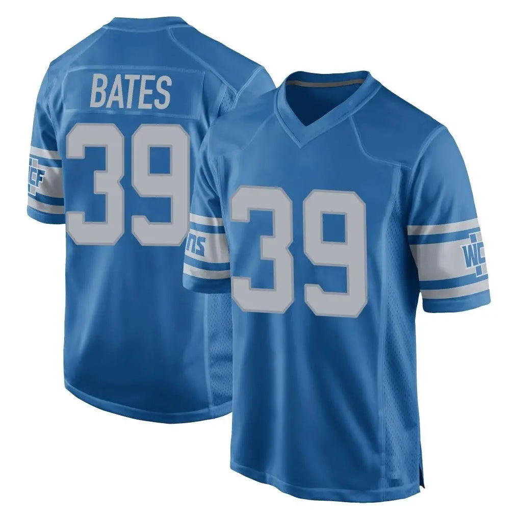 PHIN D.Lions #39 Jake Bates Player Blue Vapor Untouchable Throwback Game Stitched Jerseys