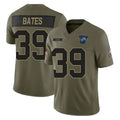 PHIN D.Lions #39 Jake Bates Player Olive 2025 Salute To Service Limited Home Game Stitched Jerseys