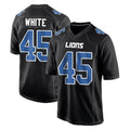 PHIN D.Lions #45 Devin White Player Black Fashion Home Game Stitched Jerseys