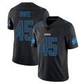 PHIN D.Lions #45 Devin White Player Black Impact Limited Home Game Stitched Jerseys