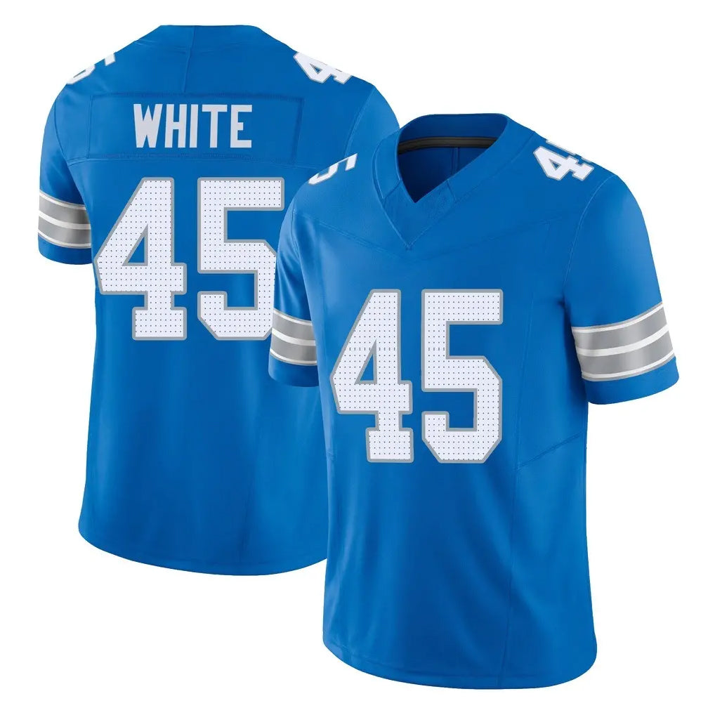 PHIN D.Lions #45 Devin White Player Blue Limited Vapor F.U.S.E. Alternate Home Game Stitched Jerseys