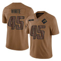 PHIN D.Lions #45 Devin White Player Brown Salute To Service Limited Stitched Jerseys