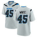 PHIN D.Lions #45 Devin White Player Silver 2026 Rivalries Collection Home Game Stitched Jerseys