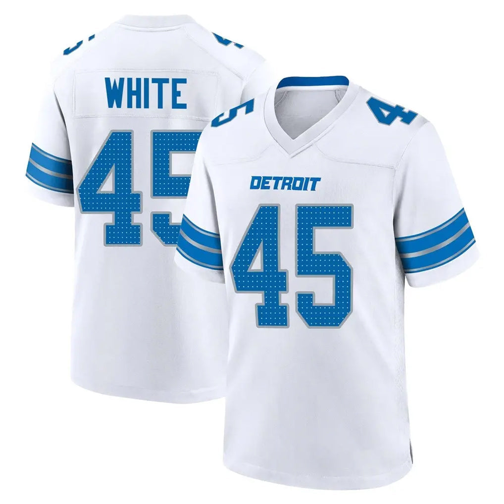 PHIN D.Lions #45 Devin White Player White Alternate Home Game Stitched Jerseys
