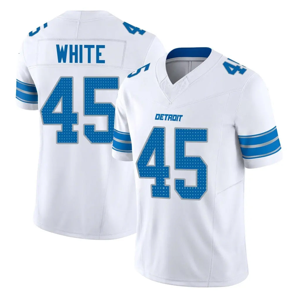 PHIN D.Lions #45 Devin White Player White Limited Vapor F.U.S.E. Alternate Home Game Stitched Jerseys