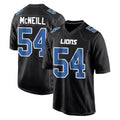 PHIN D.Lions #54 Alim McNeill Player Black Fashion Home Game Stitched Jerseys