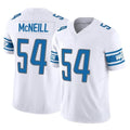 PHIN D.Lions #54 Alim McNeill Player White Vapor F.U.S.E. Limited Home Game Stitched Jerseys