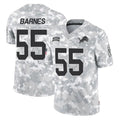 PHIN D.Lions #55 Derrick Barnes Player Arctic Camo Salute To Service Limited Stitched Jerseys