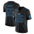 PHIN D.Lions #55 Derrick Barnes Player Black Impact Limited Home Game Stitched Jerseys