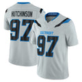 PHIN D.Lions #97 Aidan Hutchinson Player Silver Limited 2026 Rivalries Collection Home Game Stitched Jerseys