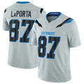 PHIN D.Lions #87 Sam LaPorta Silver 2026 F.U.S.E. Rivalries Collection Limited Football Stitched Jersey