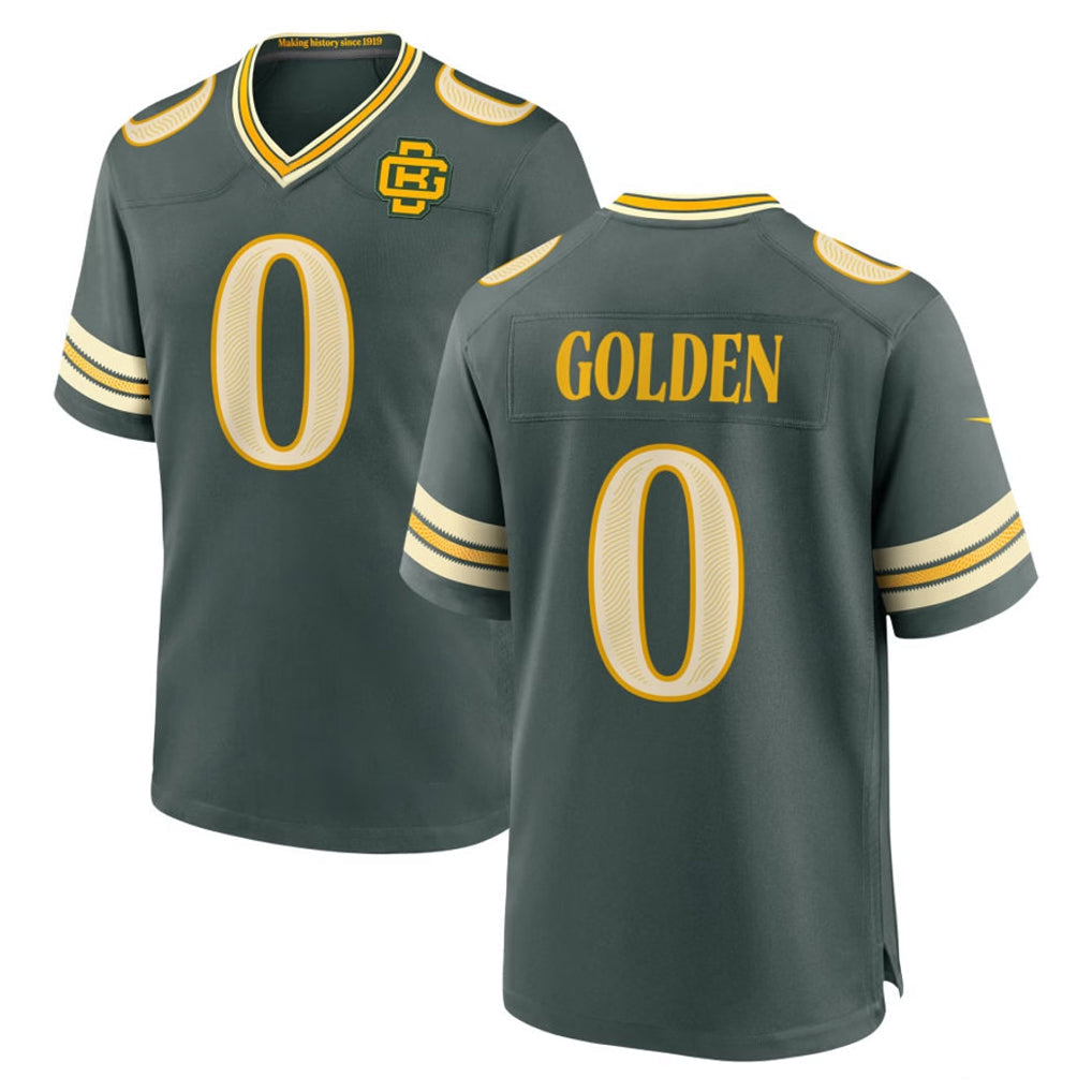 PHIN  GB.Packers #0 Matthew Golden Player Green 2026 Rivalries Collection Home Game Stitched Jerseys