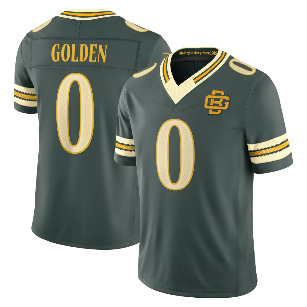 PHIN  GB.Packers #0 Matthew Golden Player Green Limited 2026 Rivalries Collection Home Game Stitched Jerseys