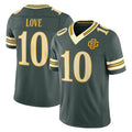 PHIN GB.Packers #10 Jordan Love Player Green Limited 2026 Rivalries Collection Home Game Stitched Jerseys