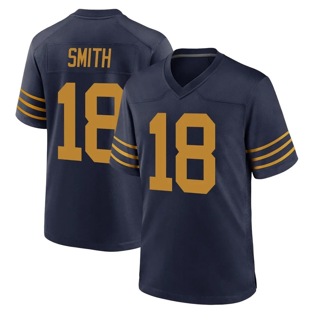 PHIN GB.Packers #18 Jonnu Smith Player Navy The 1923 Classic Home Game Stitched Jerseys