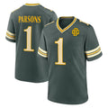 PHIN GB.Packers #1 Micah Parsons Player Green 2026 Rivalries Collection Home Game Stitched Jerseys